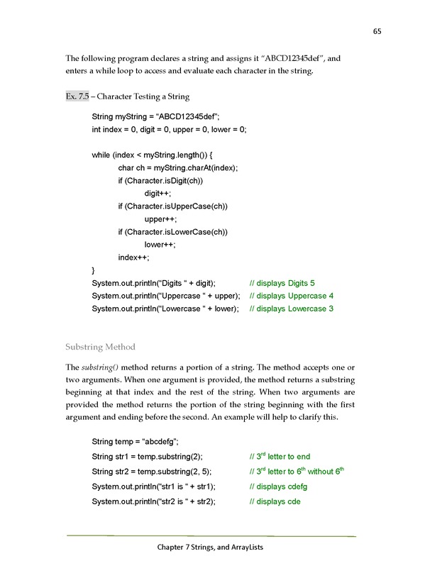 Java Programming: Basics to Advanced Concepts Advanced Programming Workshop - Page 65